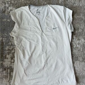 Nike DriFit Women’s White Short Sleeve Tee